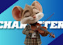create cute characters, mascot, animal, 3d print, cartoon character in blender